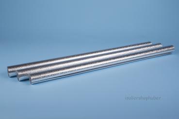 1m ALU - Grobkornfolie Umfang 240 mm  Durchm. max. 67 mm Länge 1.000 mm