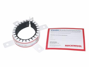 63 mm Außendurchmesser CONLIT Brandschutz-Rohrmanschette Brandabschottung