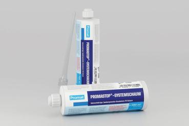380 ml Kartusche PROMASTOP®-Systemschaum, Zweikomponenten-Brandschutz-Schaum