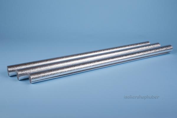 1m ALU - Grobkornfolie Umfang 240 mm  Durchm. max. 67 mm Länge 1.000 mm