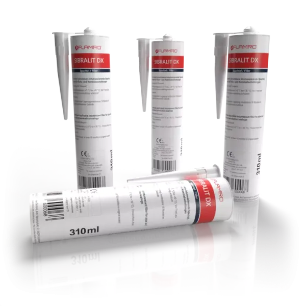 Flamro Sibarlit DX Brandschutzspachtel intumeszierend 310 ml Kartusche