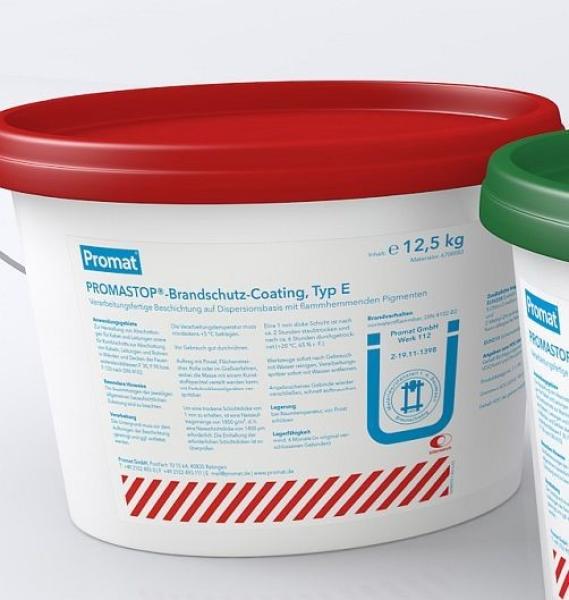 12,5 kg Typ E Promat Promastop Brandschutzcoating / Farbe