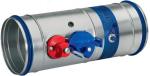 FKRS-EU/DE/100/Z00 Nennweite 100 mm TROX Brandschutzklappe verzinkt,  Gehäuselänge 400 mm